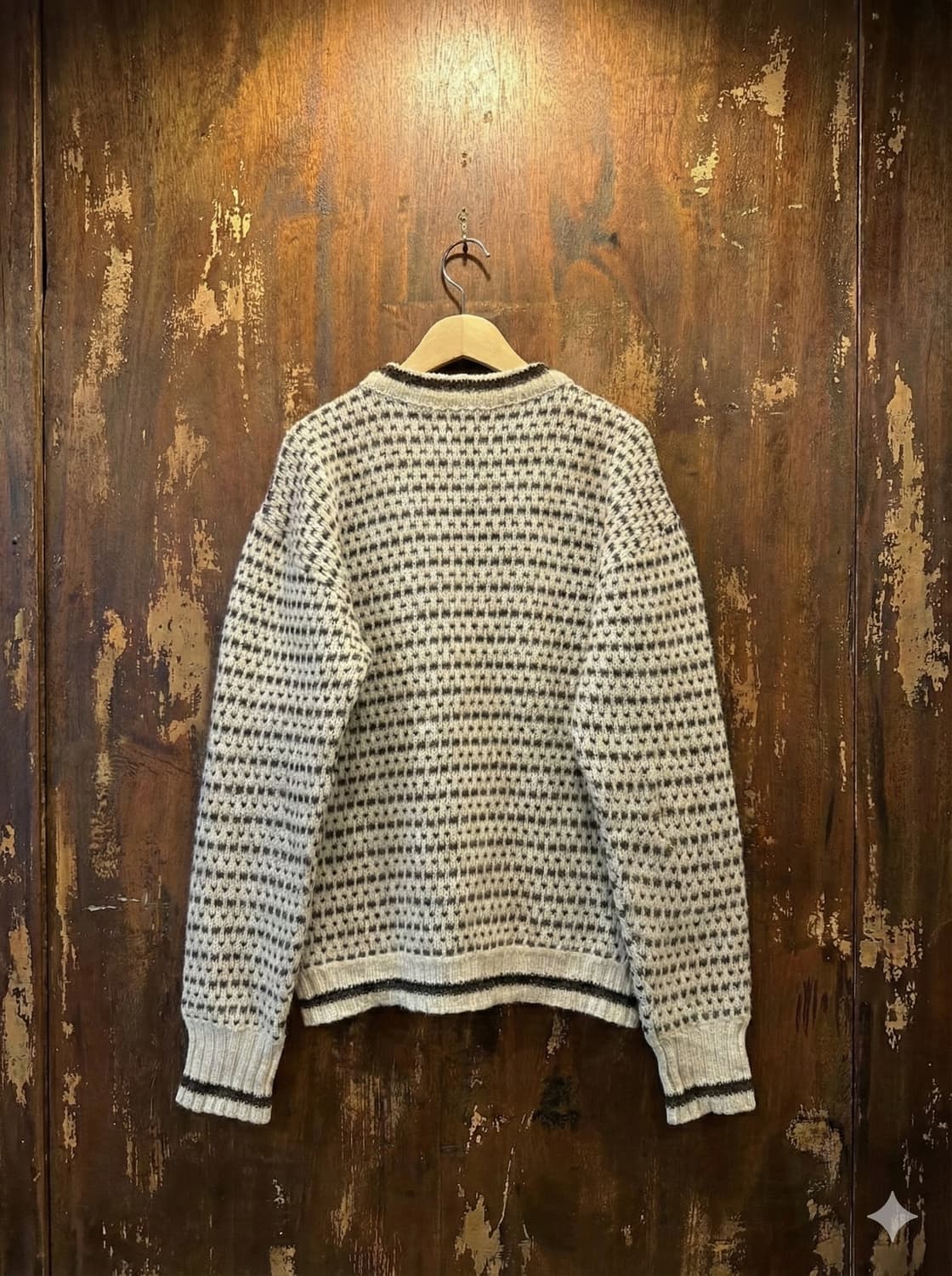 빈티지 노르딕 버즈아이 니트 상품이미지2