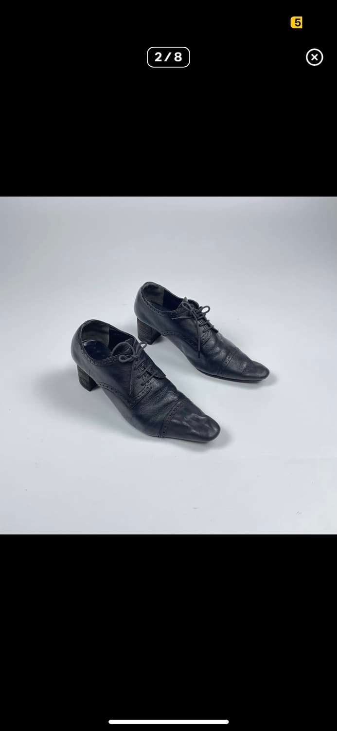 꼼데가르송 트리콧 포인티드토 슈즈 상품이미지2