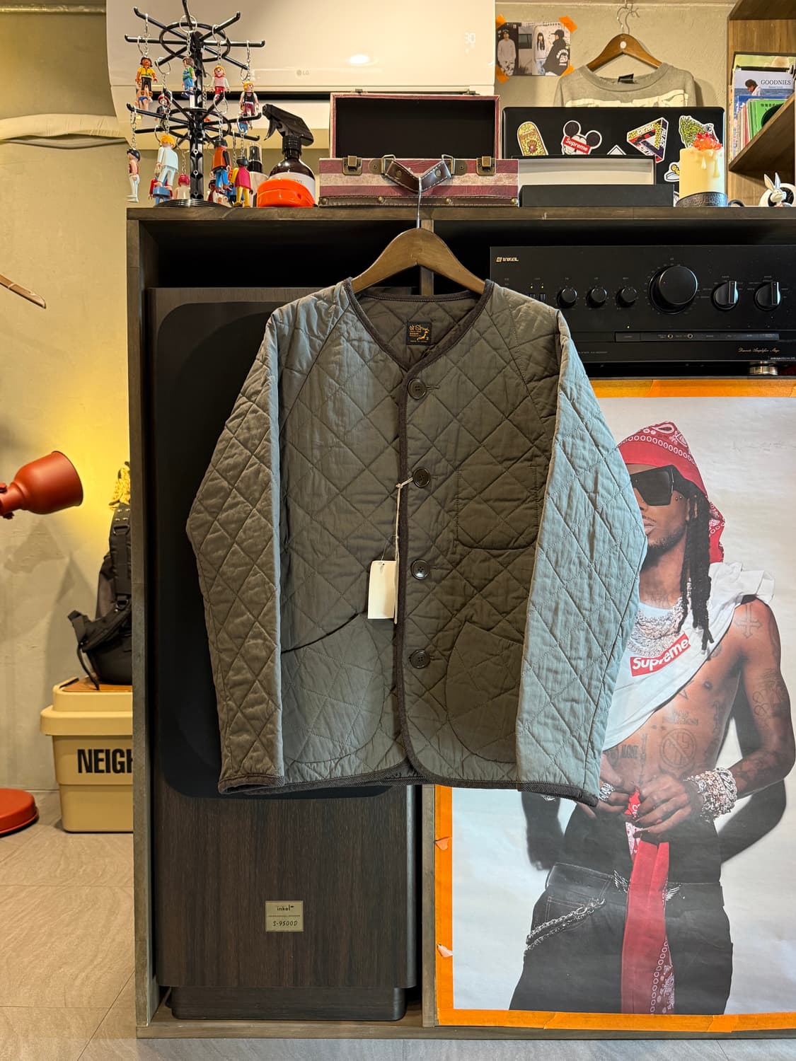 (새상품)오어슬로우 퀼팅자켓 2(M) 상품이미지1