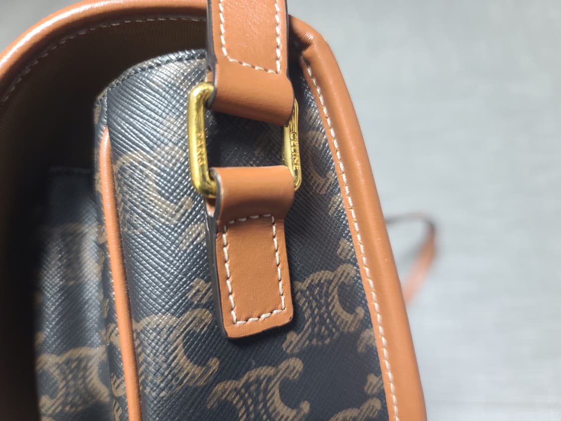 셀린느 폴코백 풀코백 미디엄 탄 트리옹프 크로스백 상품이미지9