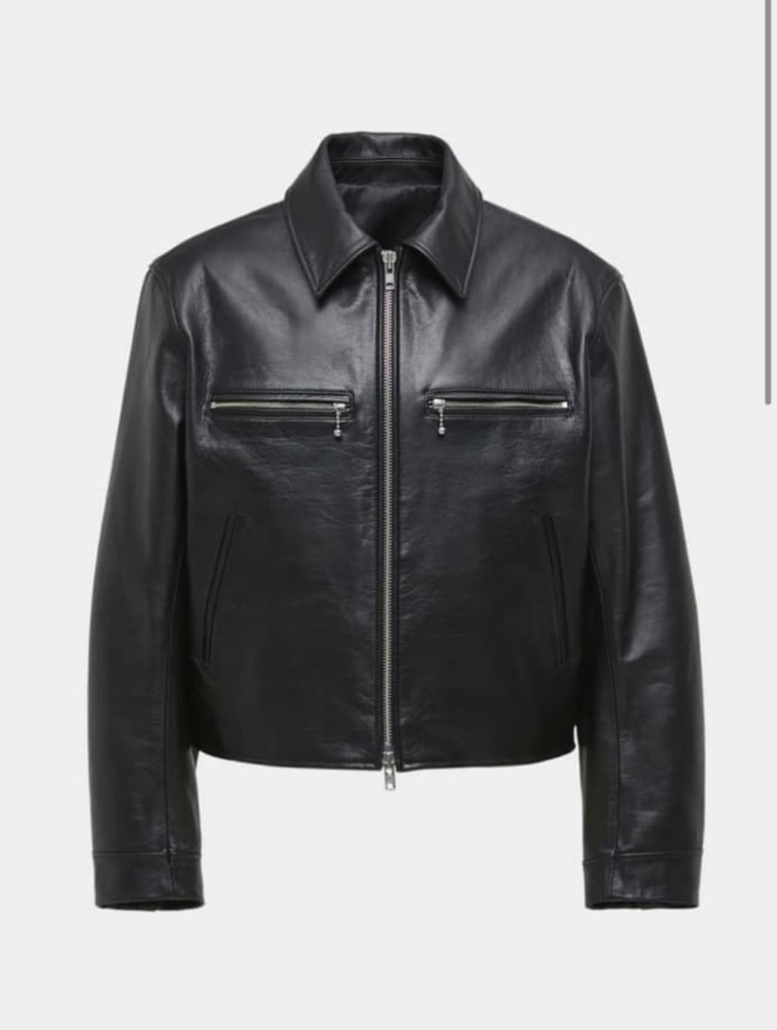 쿠어 카우하이드 레더자켓 상품이미지1