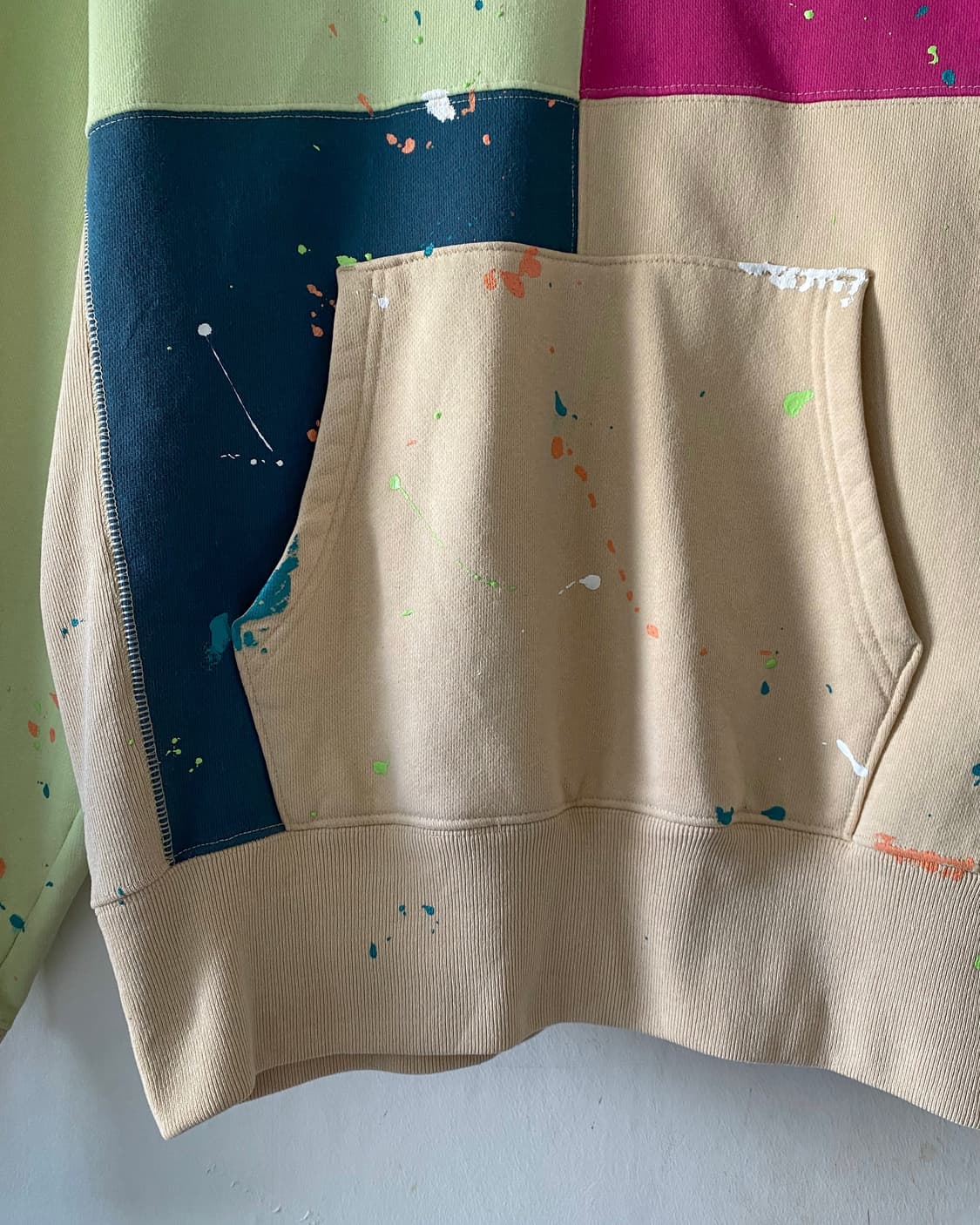 챔피온 리버스위브 컬러풀 페인팅 후드티 상품이미지5