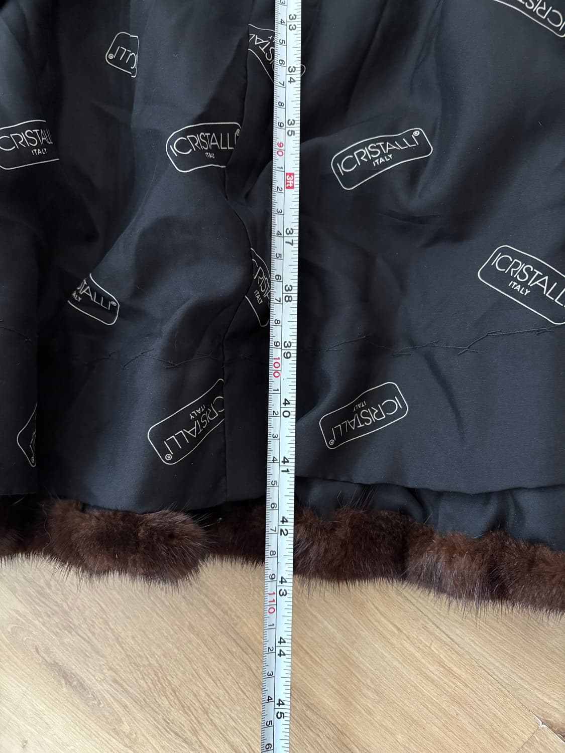 이태리 리얼밍크 롱코트 상품이미지8