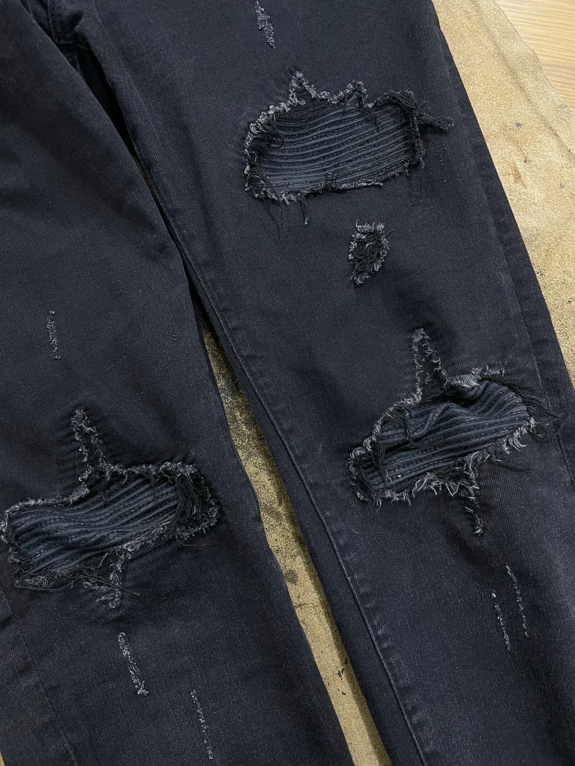 아미리/블랙 스판진팬츠(33“) 상품이미지4