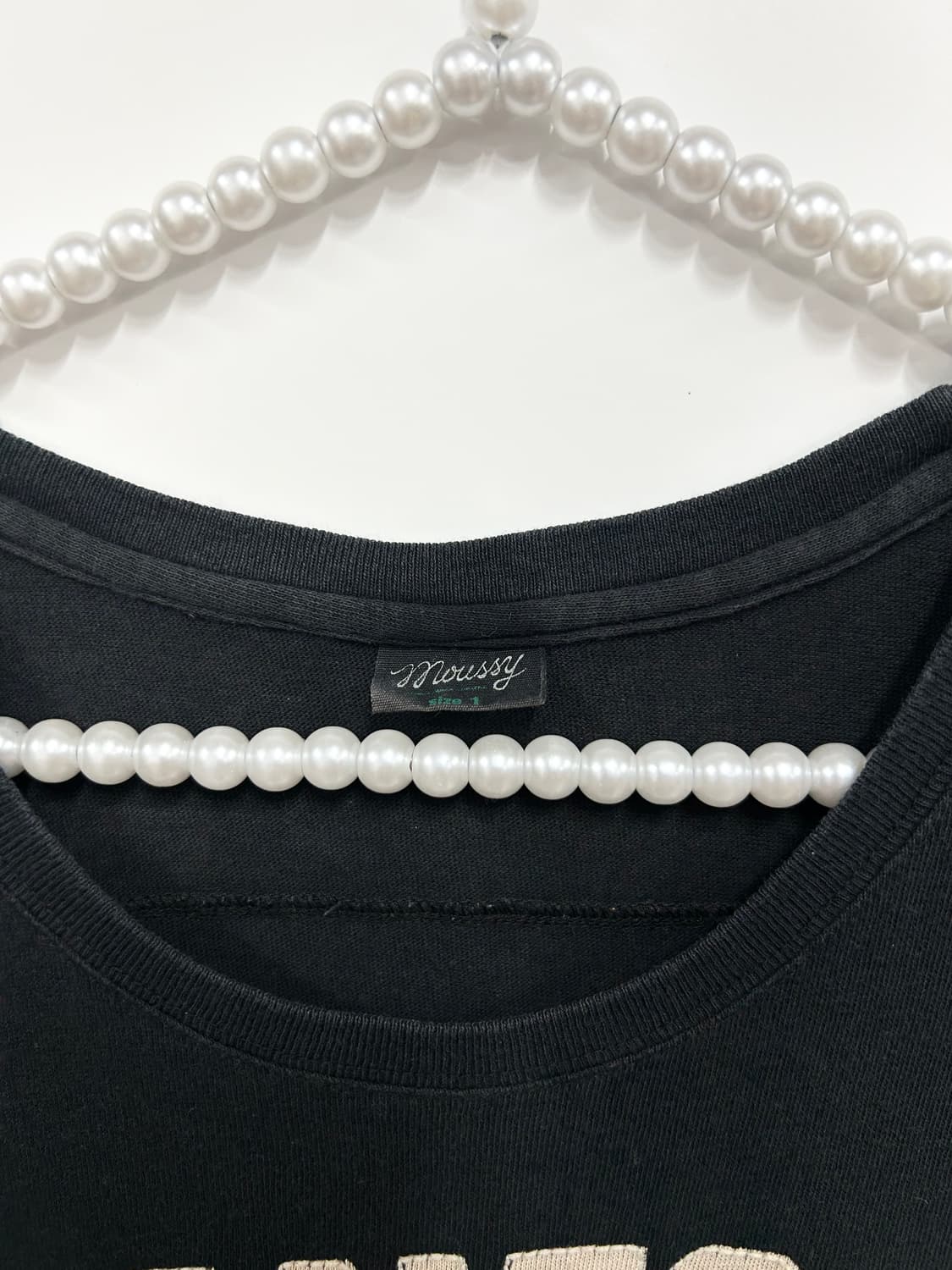 [MOUSSY] 마우지 바이커 빈티지 반팔 상품이미지7