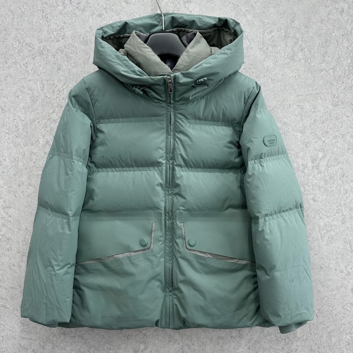 90 바스키아 골프 여자 구스다운 패딩 상품이미지1