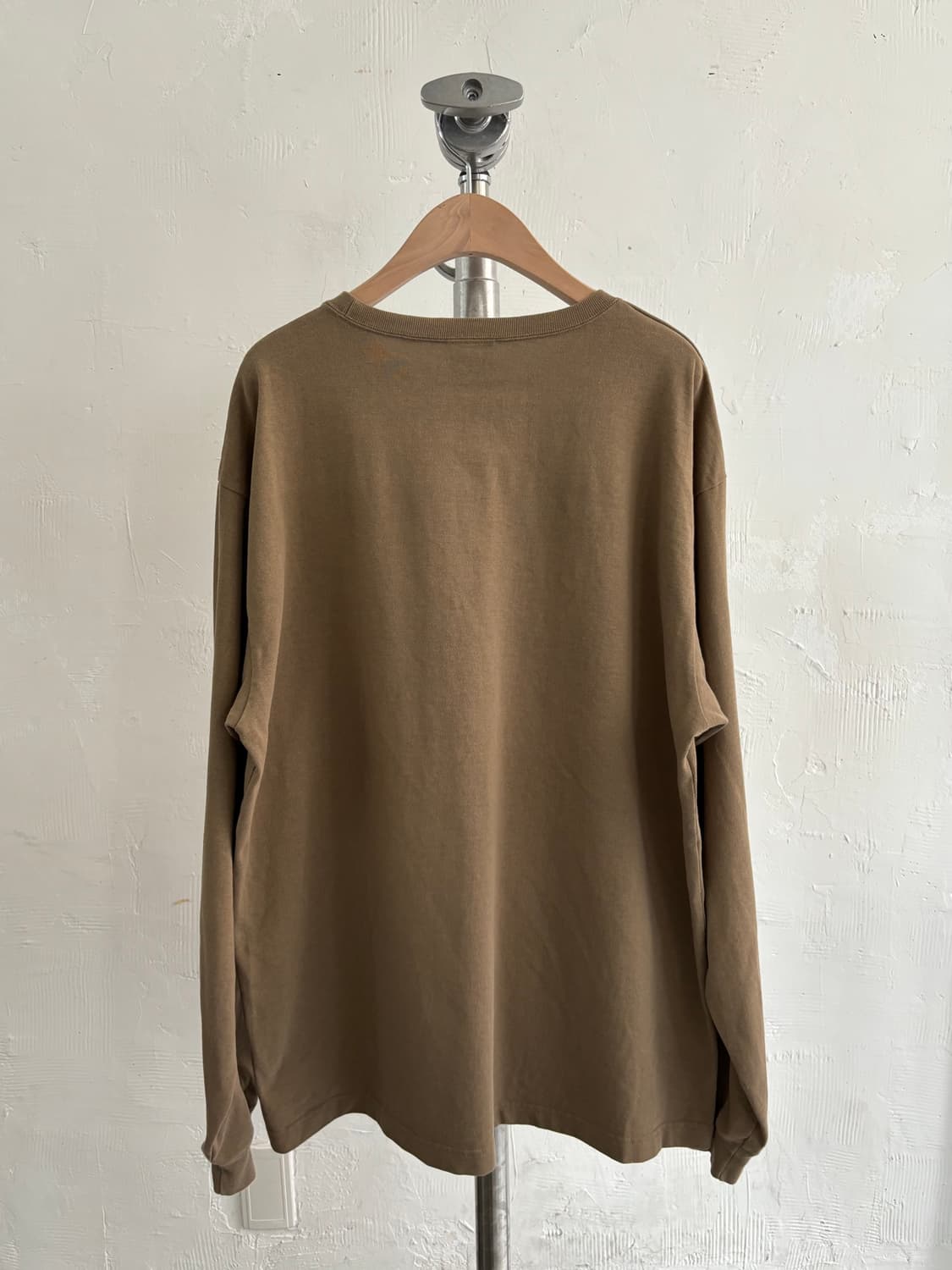 WTAPS 더블탭스 브라운 포켓 롱슬리브 상품이미지6