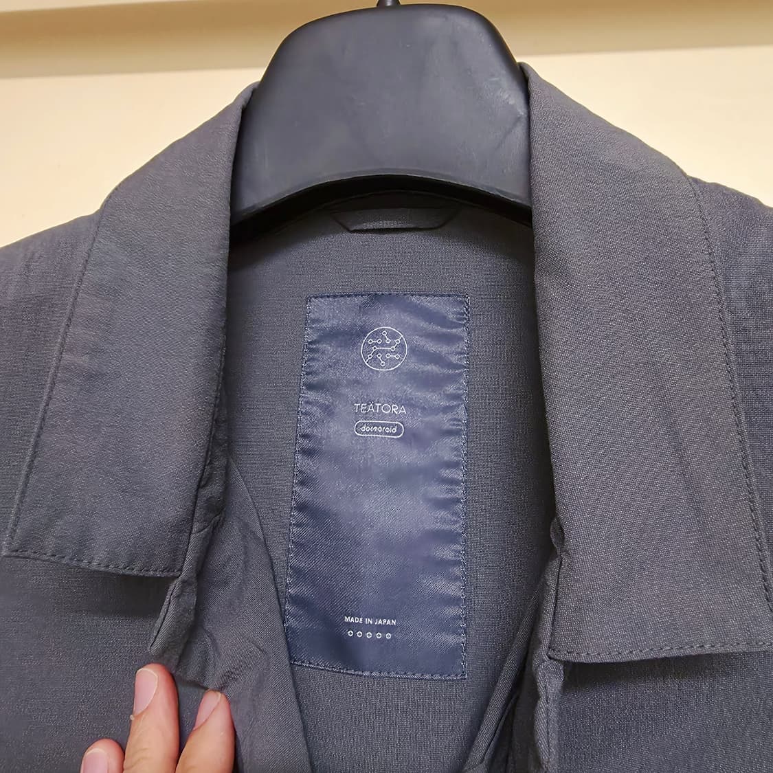 [5] 테아토라 닥터로이드 카트리지 셔츠 다크그레이 상품이미지7