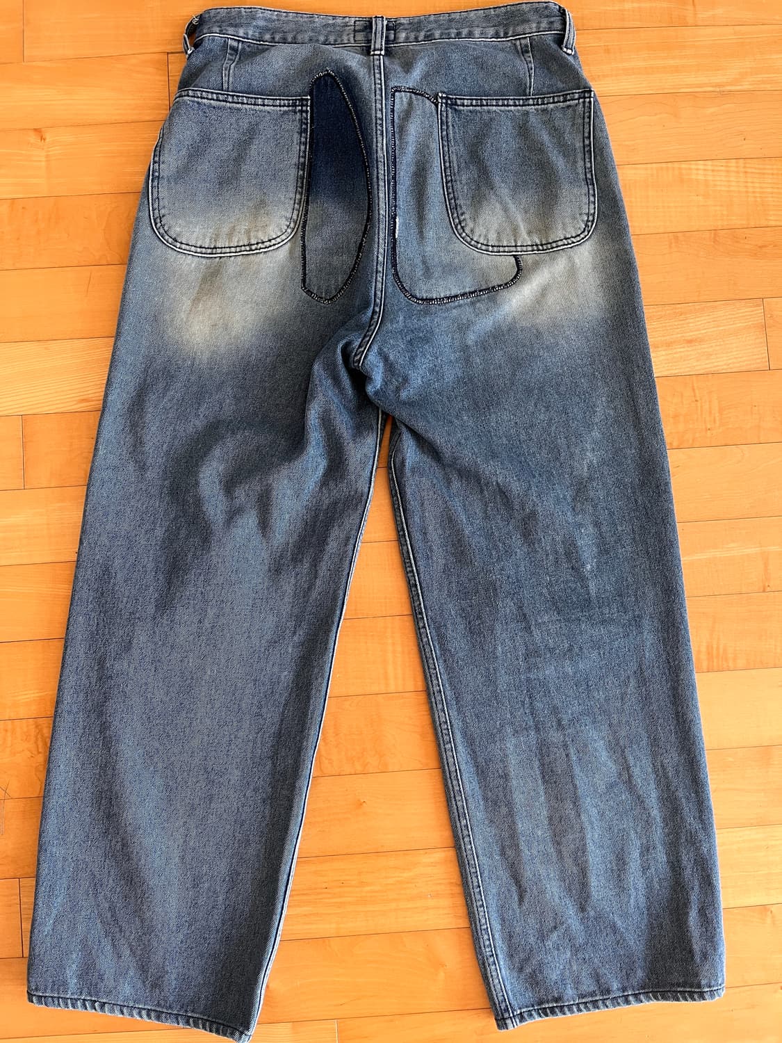 굿니스 패치워크 데님 L 상품이미지3