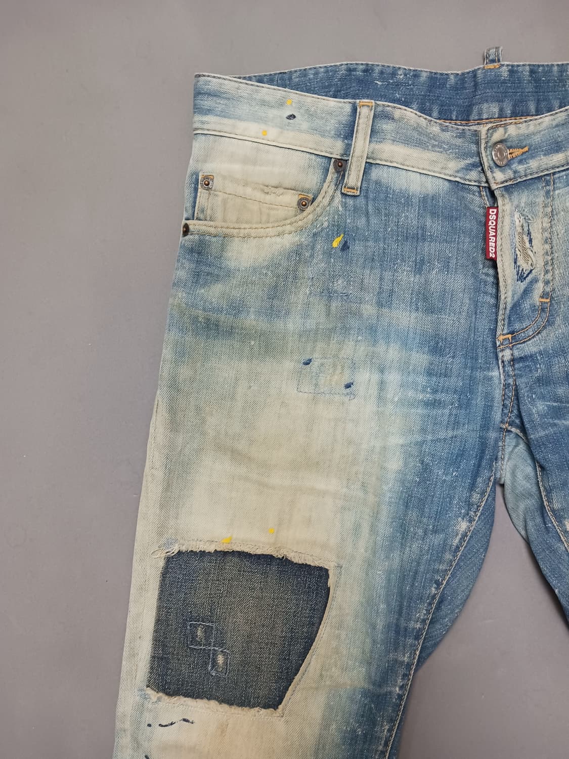 [32] 정품 디스퀘어드2 수갑진 슬림진 청바지 상품이미지2