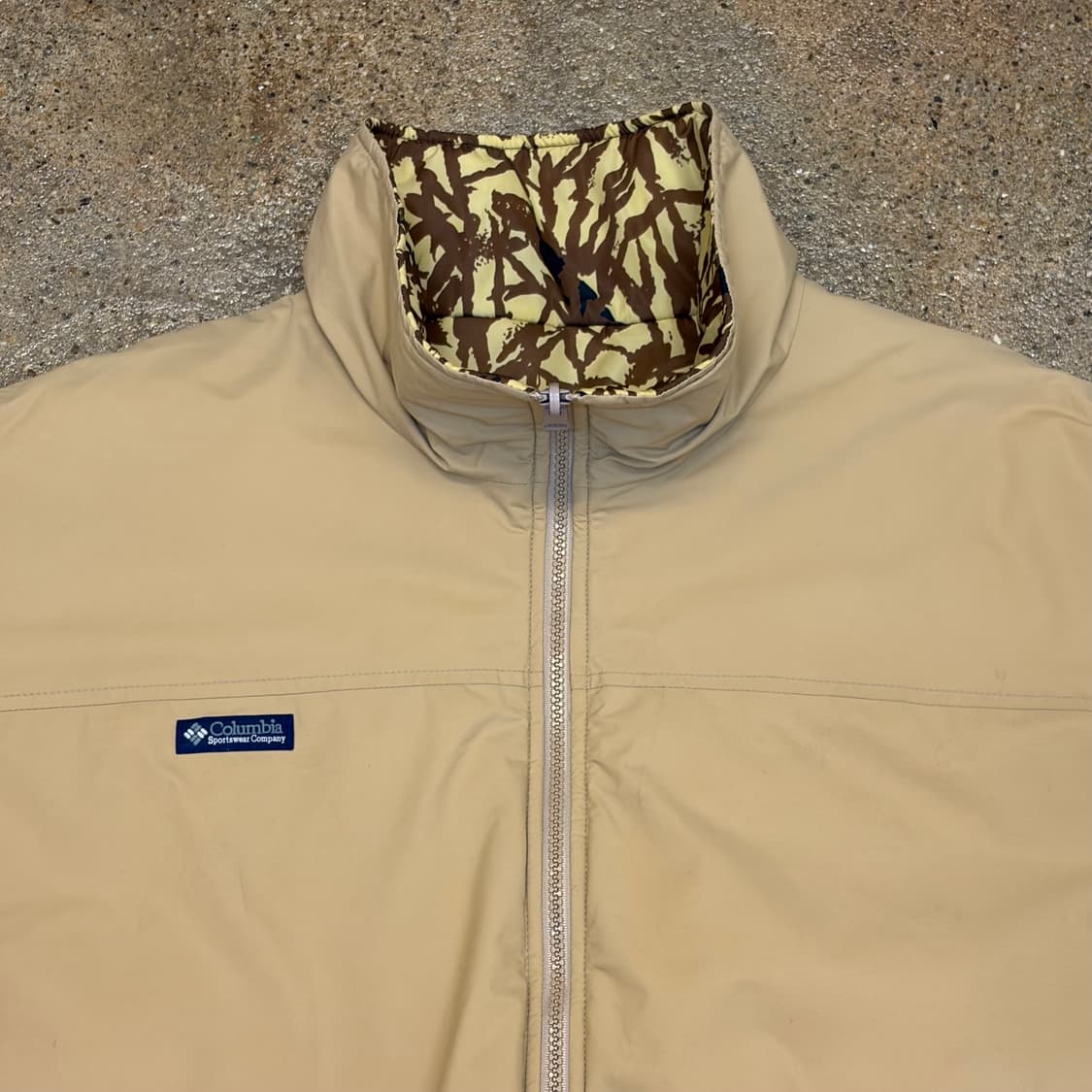 90s Made in Korea 미국 빈티지 컬럼비아 리얼트리 양면 패딩 상품이미지7