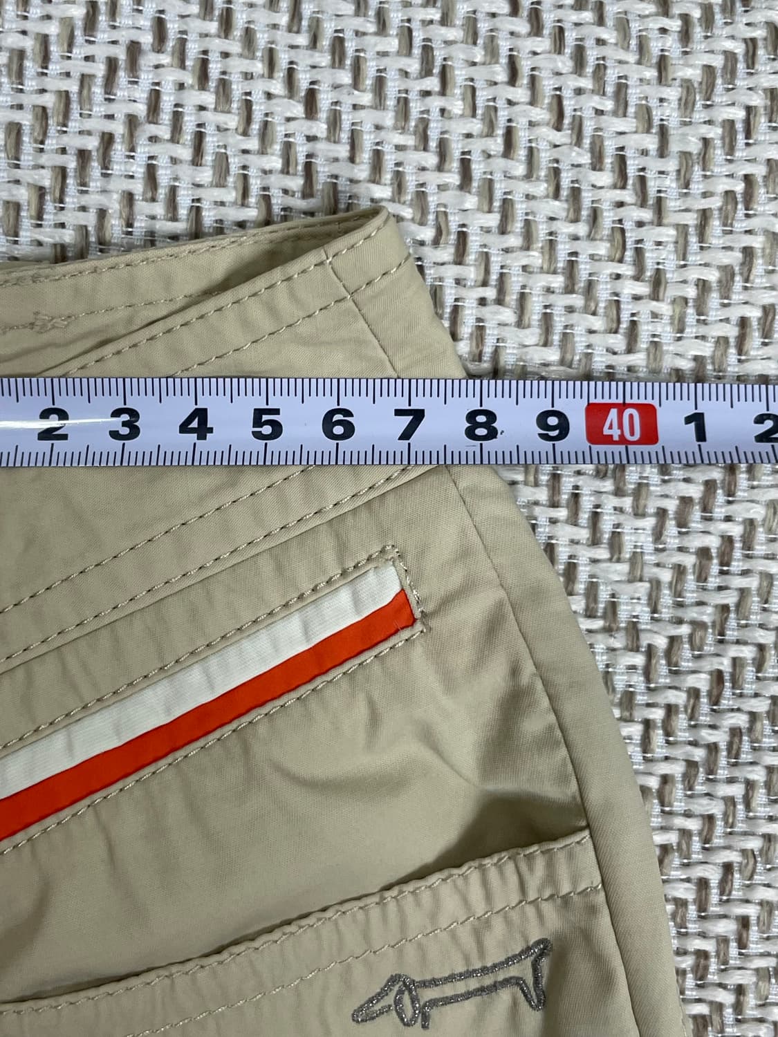 루이까스텔 베이지 면바지 70(M) 상품이미지6