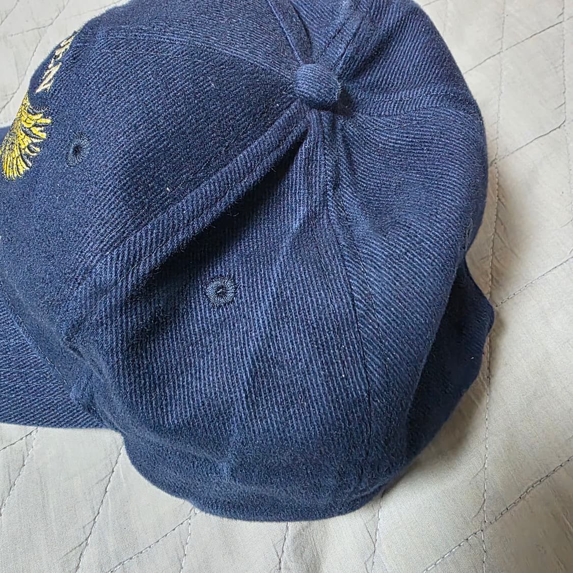 [OS] 빈티지 NRA 골든 이글 6패널 볼캡 네이비 ver 페이딩 상품이미지4