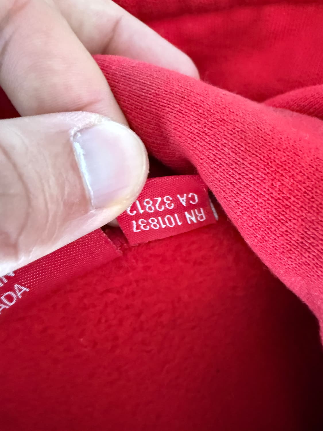 슈프림(Supreme) S로고 자수 후드(CANADA) 상품이미지10