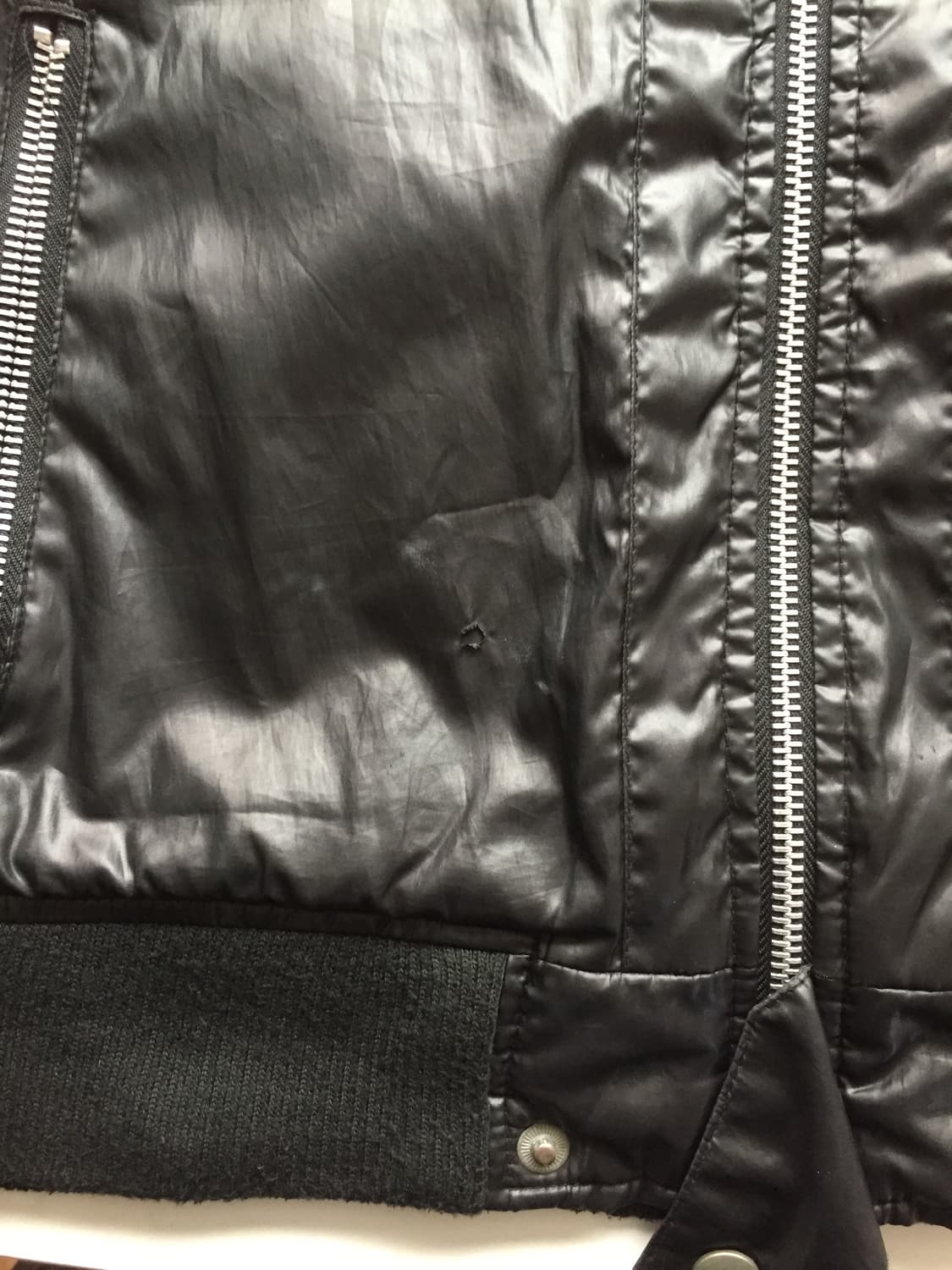 TIMELY WARNING 바이커 집업 자켓 상품이미지6