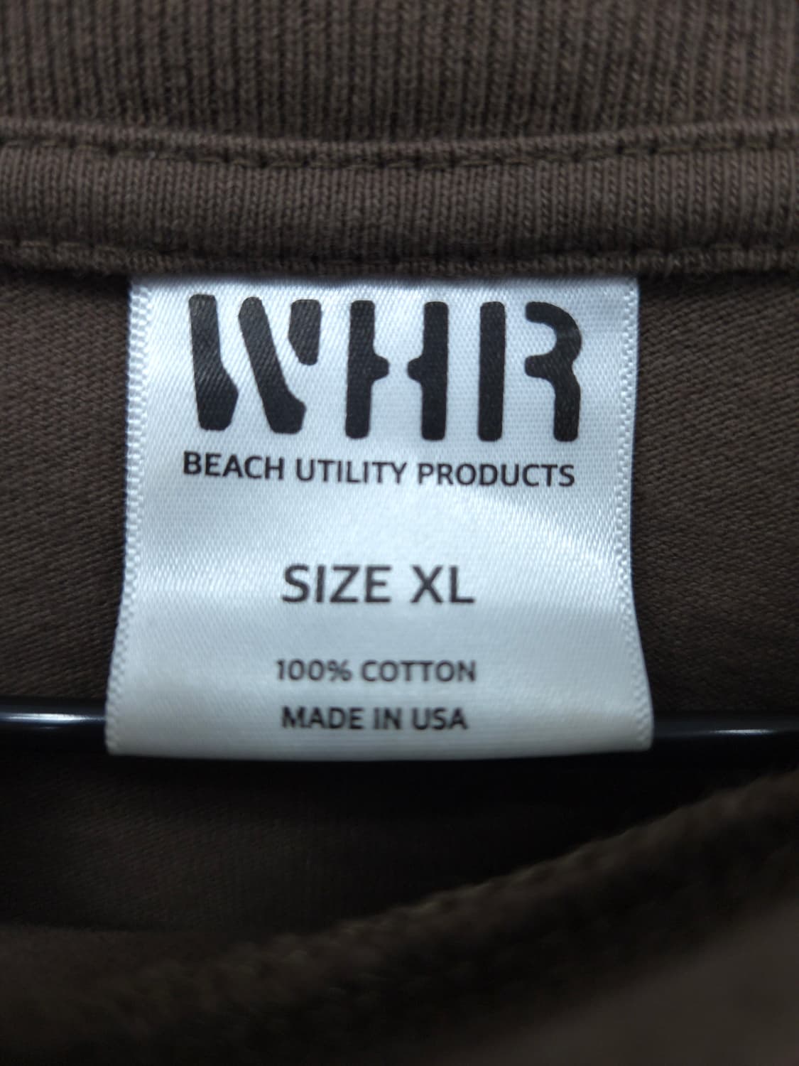 XL USA WHR  웨스턴 하이드로다이나믹 긴팔 티셔츠 브라운 상품이미지4