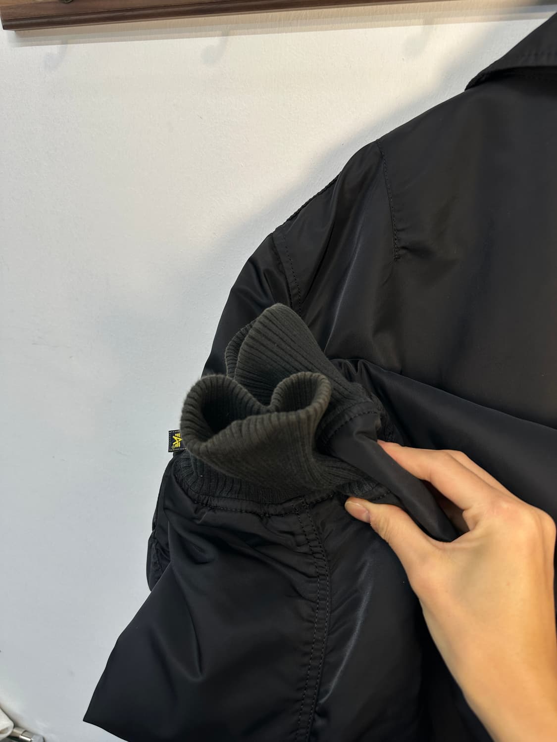 알파인더스트리 테크포켓 ma-1 자켓 3xl 오버핏 상품이미지6