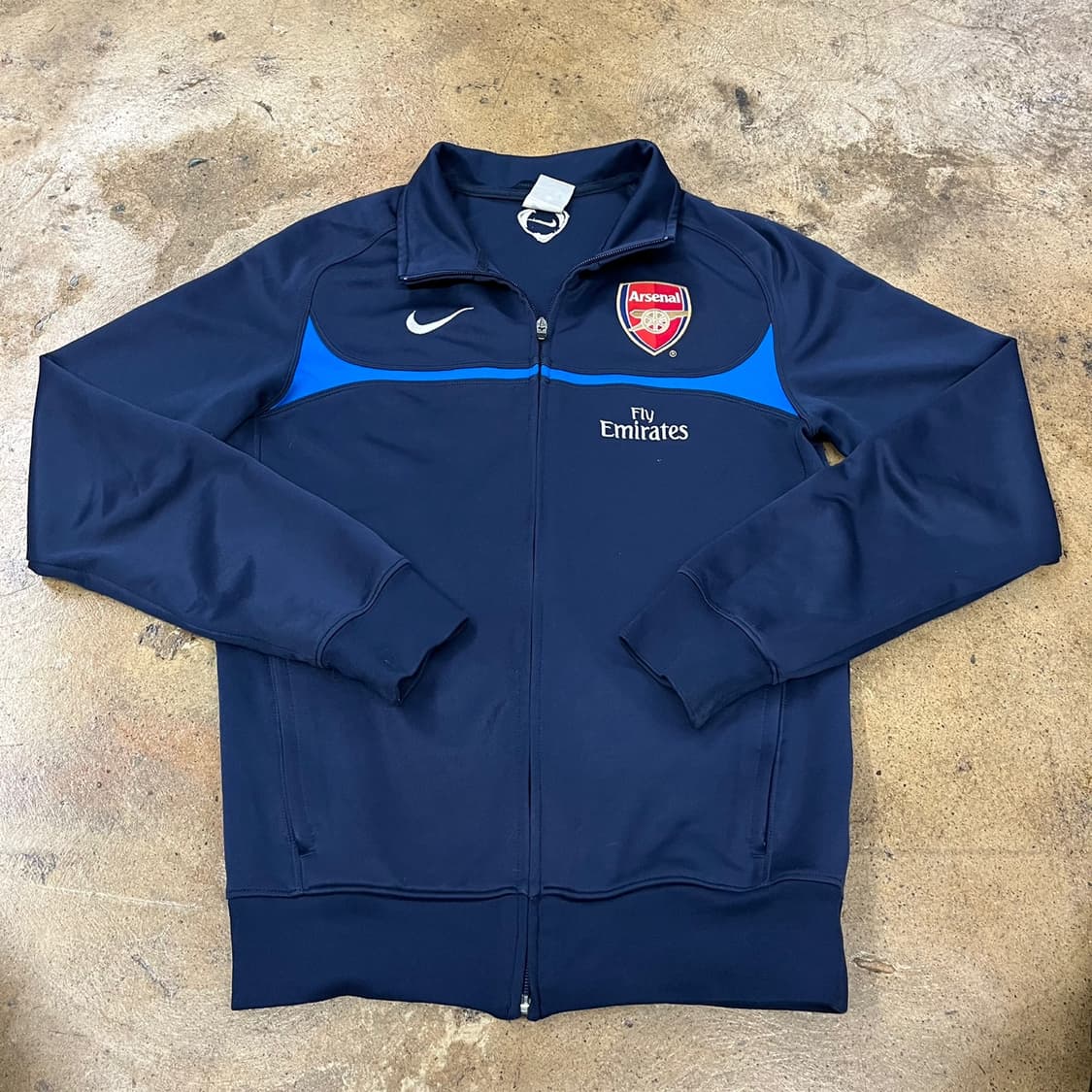 나이키 아스날 네이비 블루 져지 트랙탑 상품이미지2