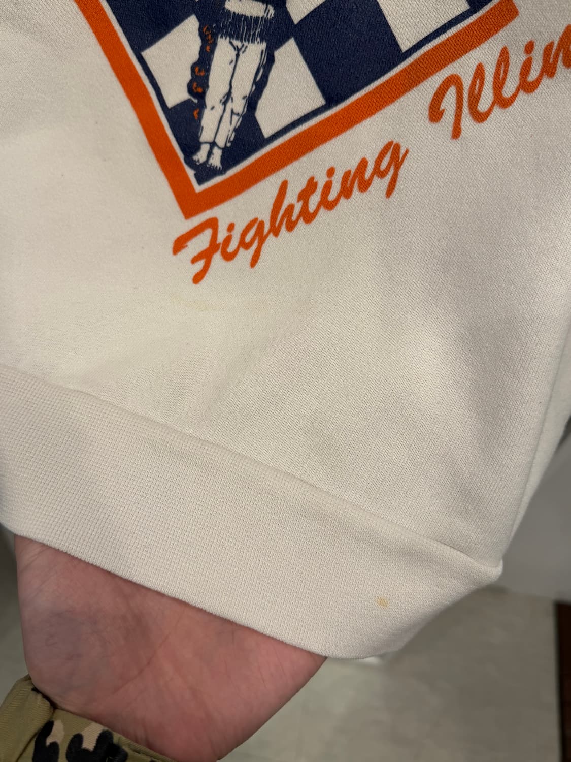 90s Dodger 빈티지 ILLINOIS 스웻셔츠 (made USA) 상품이미지9