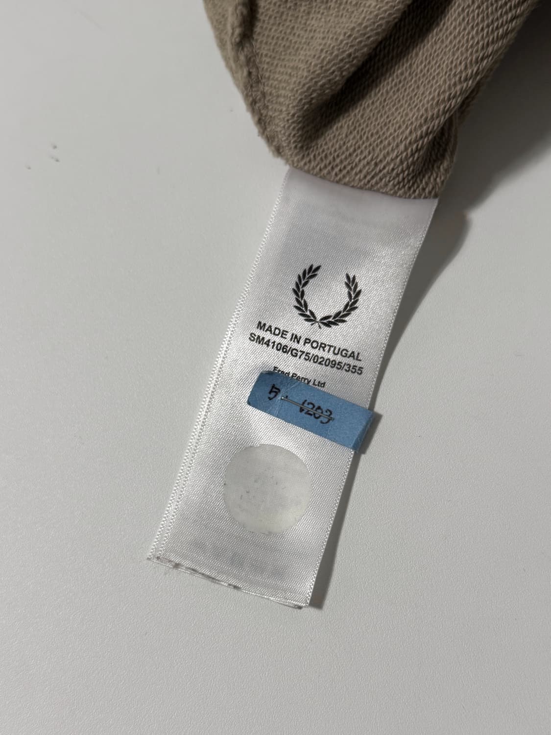 라프시몬스 x 프레드페리 루즈핏 테이프 디테일 후드 상품이미지7