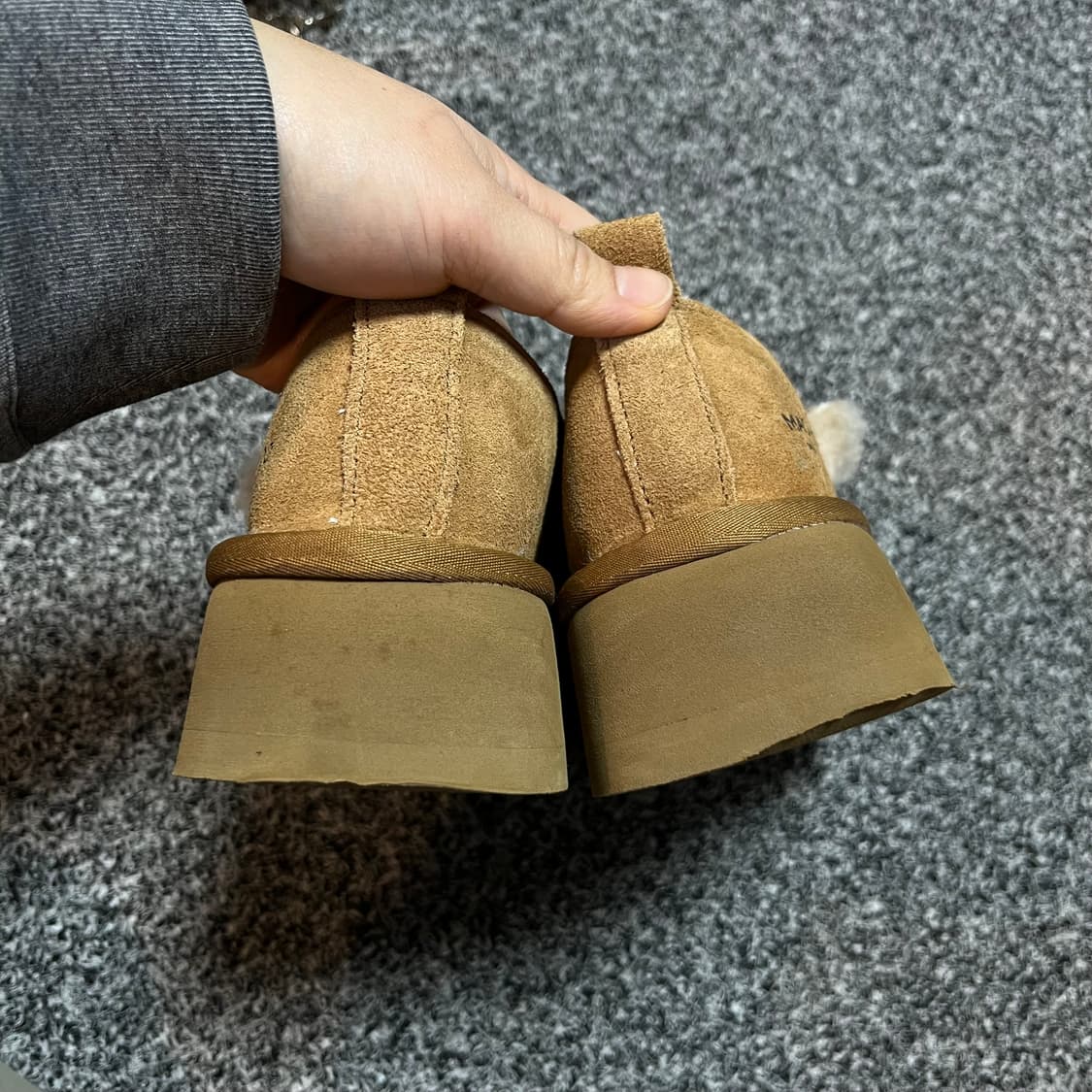 MAC MOC 마크모크 스웨이드 양털 버클 단화 230 상품이미지5