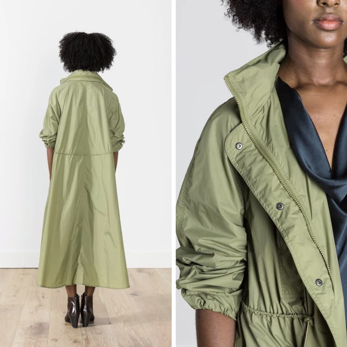 이자벨마랑 에뚜왈 스트링 롱 집업 자켓 상품이미지2