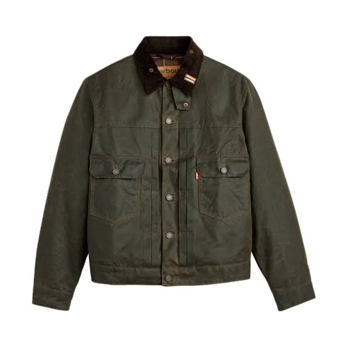 새상품) barbour x levis type2  XL 상품이미지7