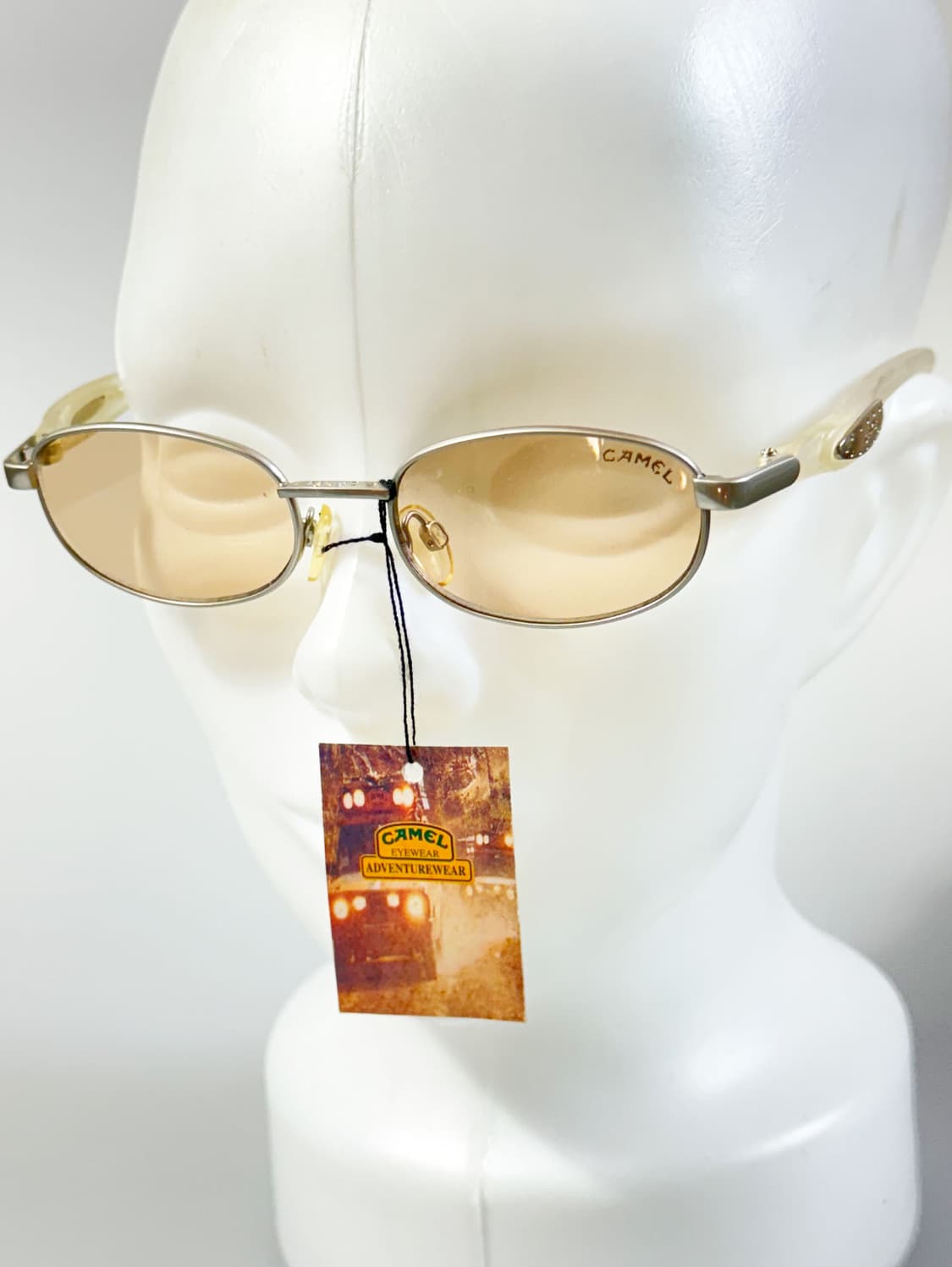 90s CAMEL 카멜 슬림 오벌 프레임 틴트 빈티지 선글라스 상품이미지9
