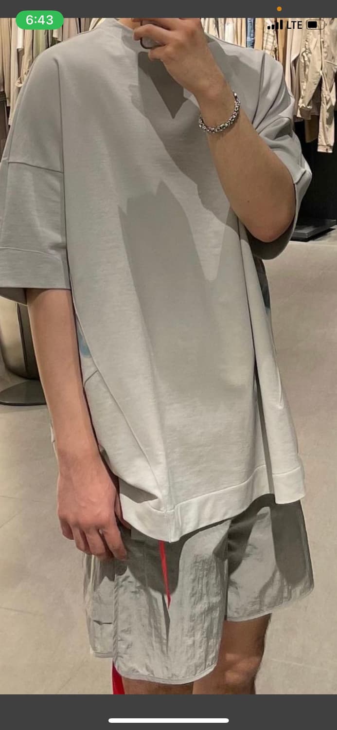 시스템옴므백프린팅반팔티셔츠 상품이미지5