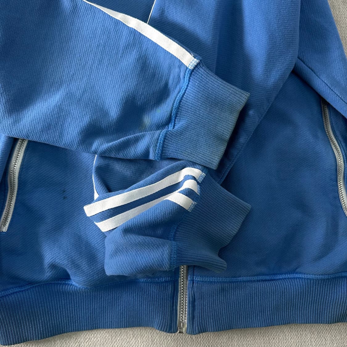 100 아디다스 베켄바우어 블루 트랙탑 져지 상품이미지5