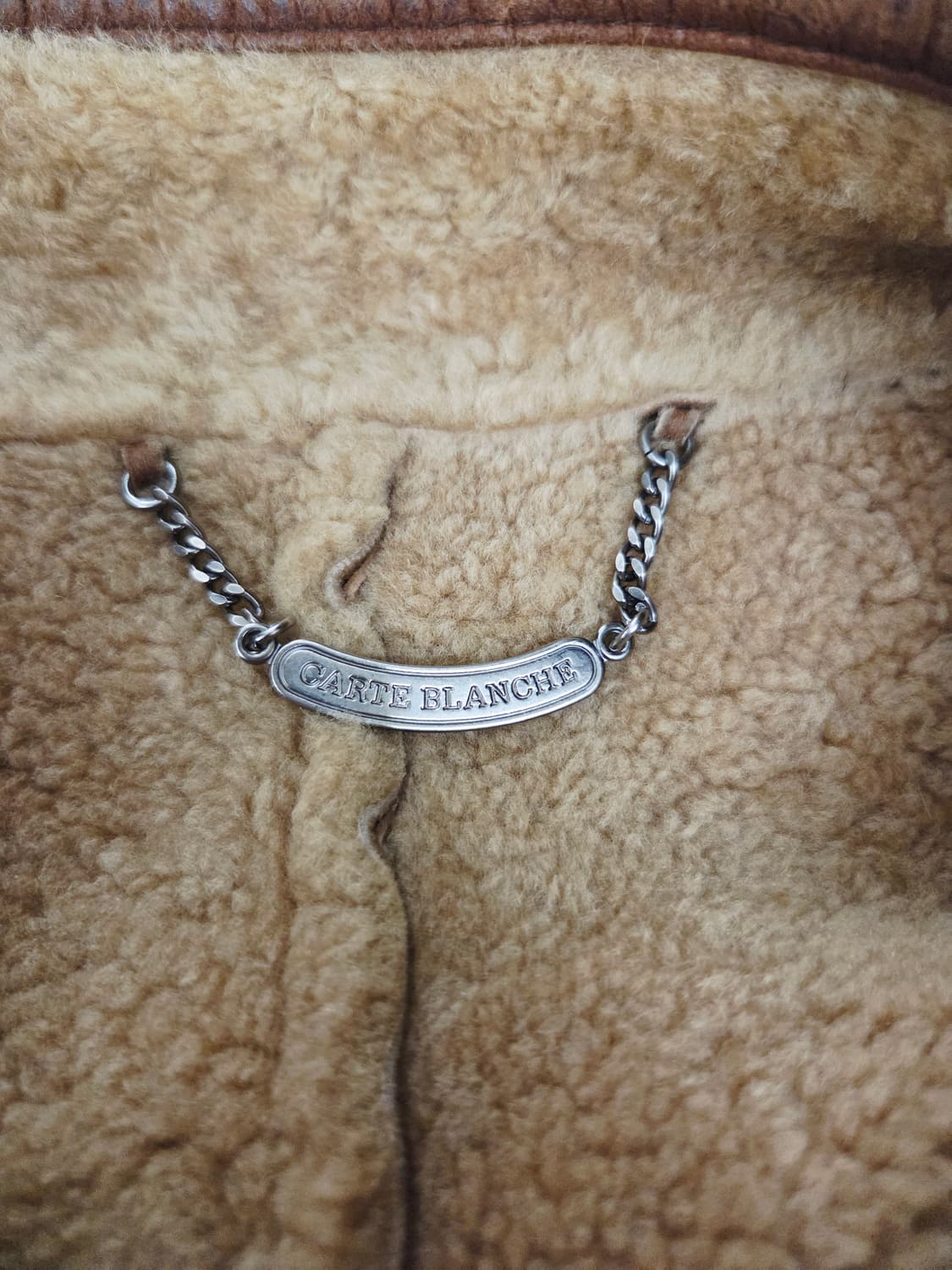 까르뜨블랑슈 브라운 천연 양가죽 자켓_100 상품이미지6