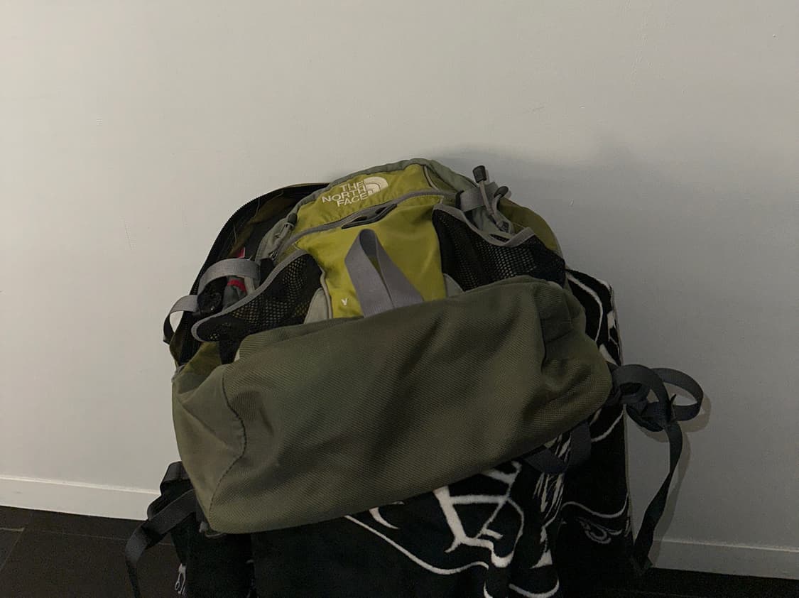 노스페이스 백팩 backpack Gray & Green (os) 상품이미지6