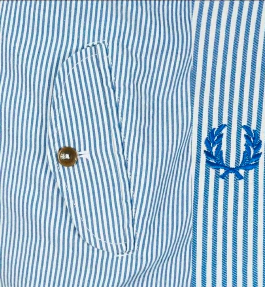 프레드페리 스트라이프 코튼자켓 M 상품이미지10