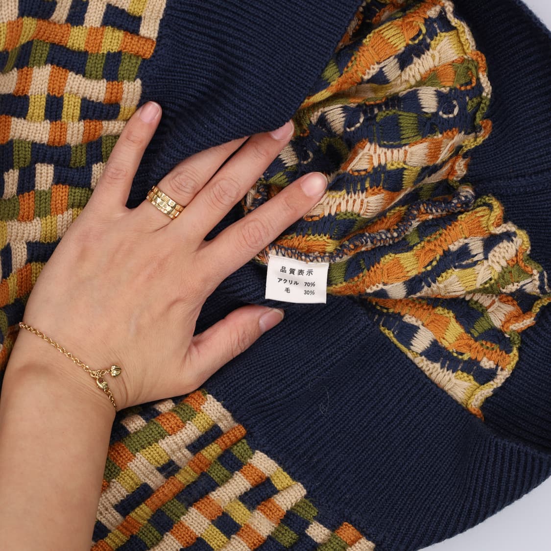 L BELLE ELLENSEN 빈티지 니트 0427H1 상품이미지4