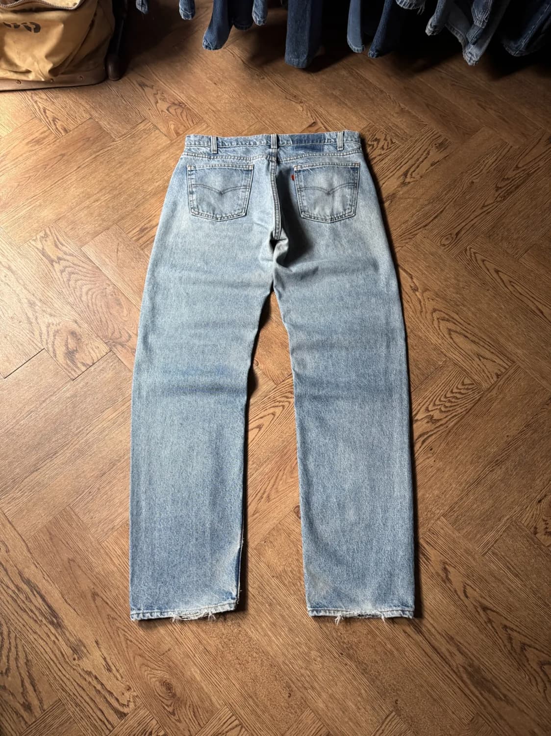 [36]90's 리바이스 Made in USA 505 데님 팬츠 상품이미지1