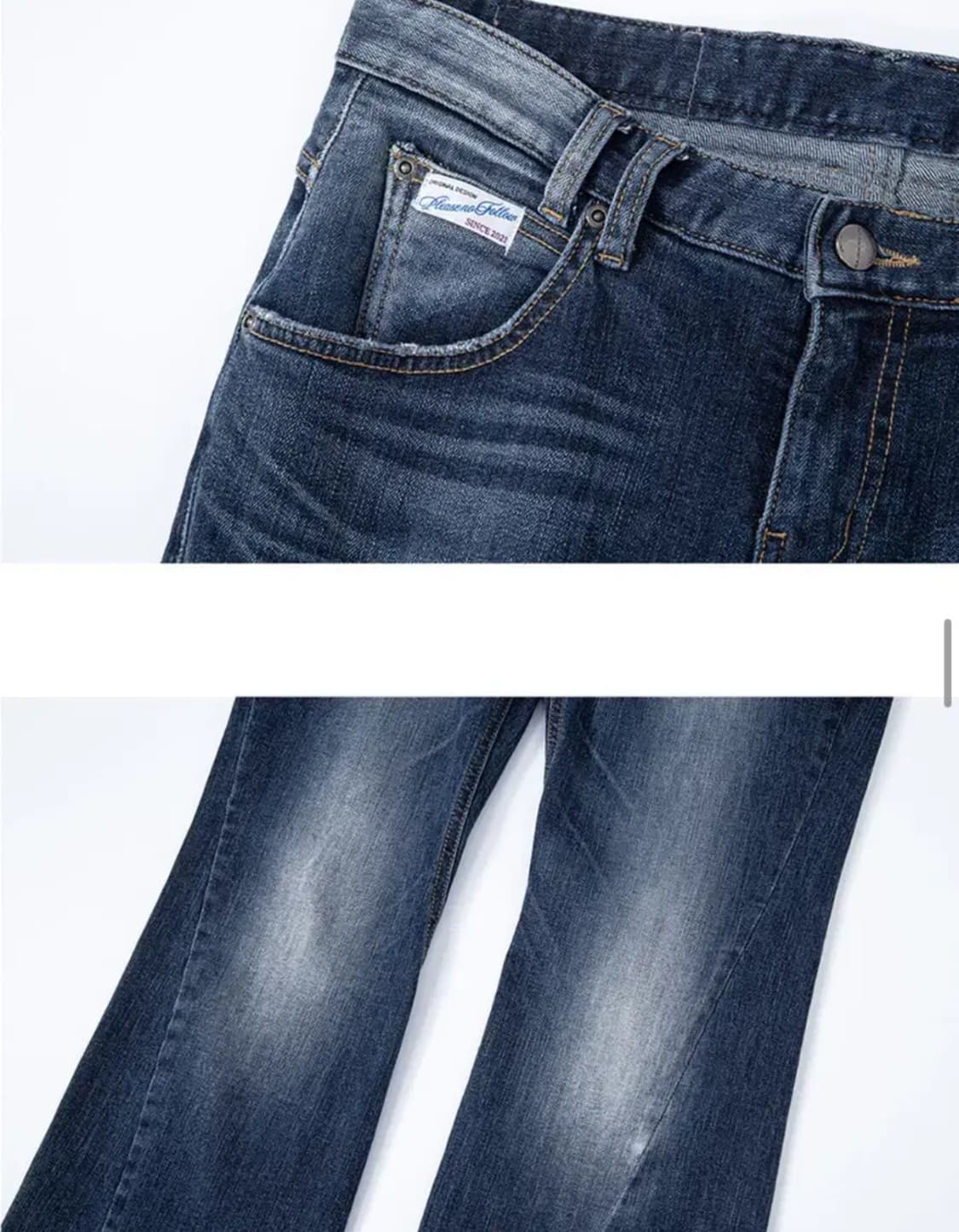 플노팔 플리즈노팔로우 25 vintage washing boots cut 상품이미지5