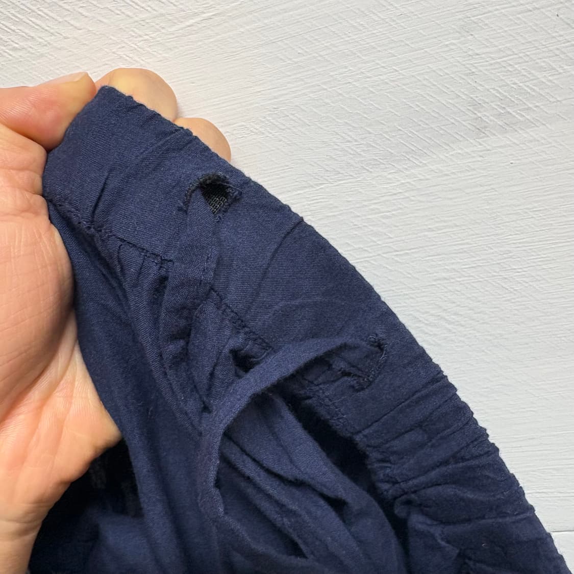 네이비 펀칭 하구미 모리걸 롱 스커트 JPN 상품이미지5