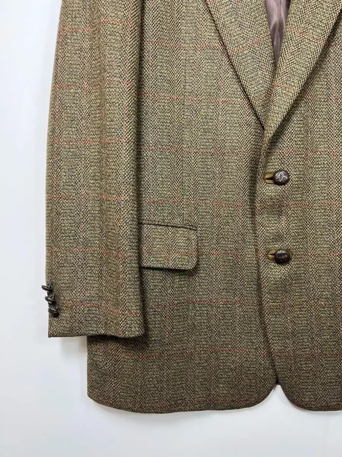 100 닥스런던 울모 빈티지 자켓 상품이미지3