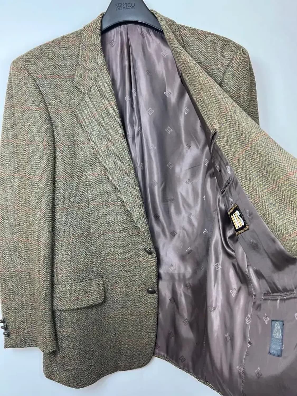 100 닥스런던 울모 빈티지 자켓 상품이미지6