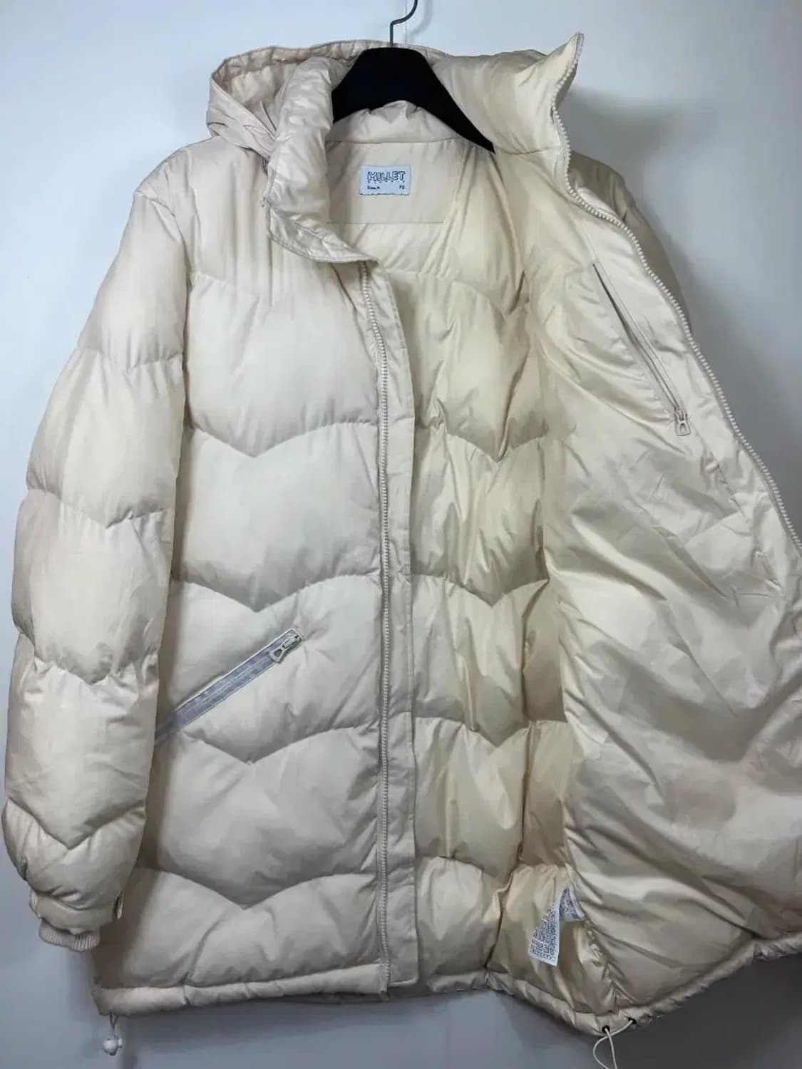 95 밀레클래식 아이보리 패딩 상품이미지1