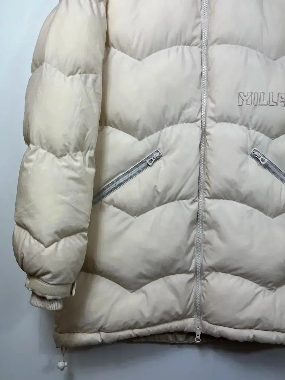 95 밀레클래식 아이보리 패딩 상품이미지5