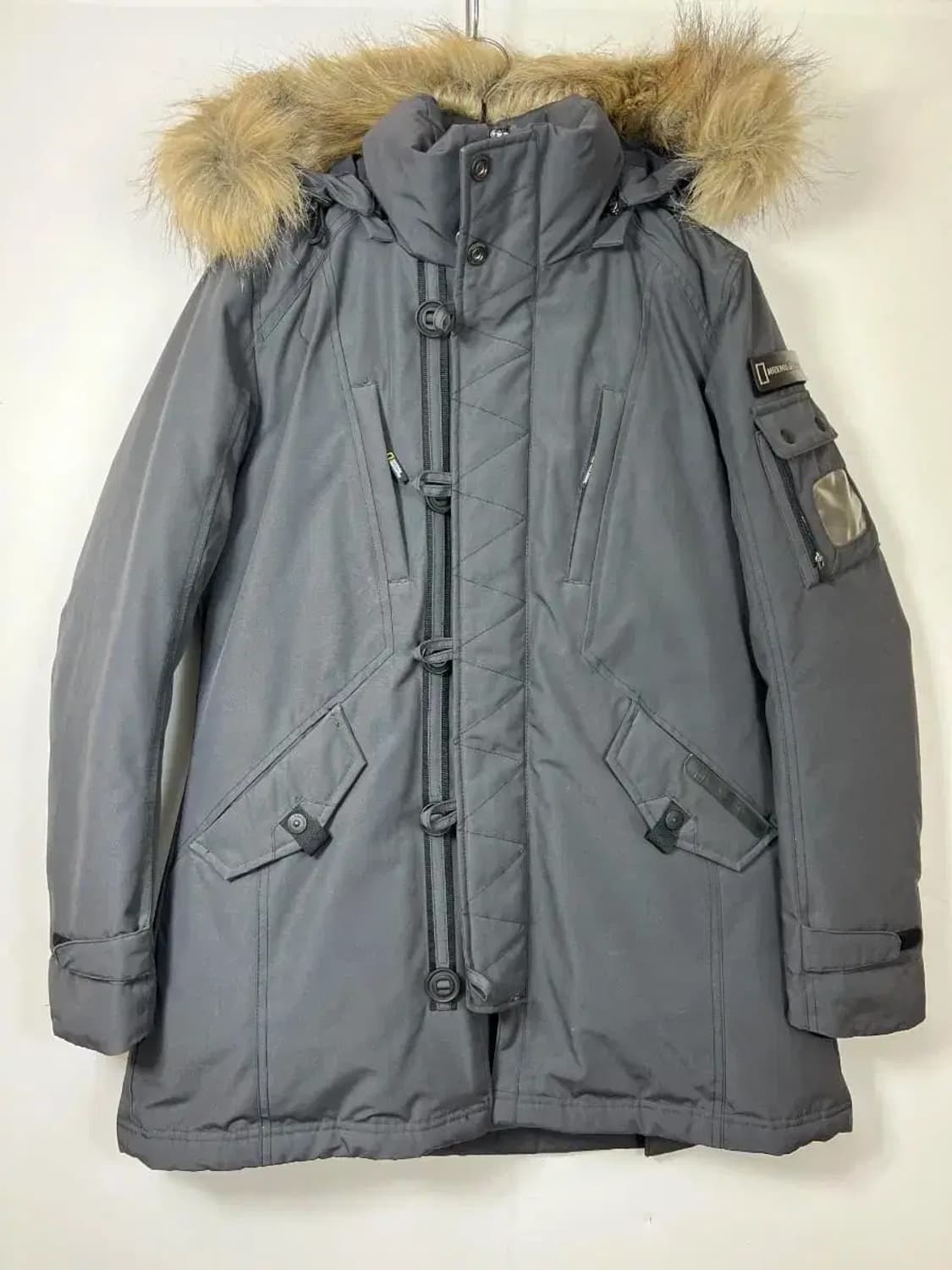 (85) 내셔널지오그래픽 구스다운 야상점퍼 상품이미지1