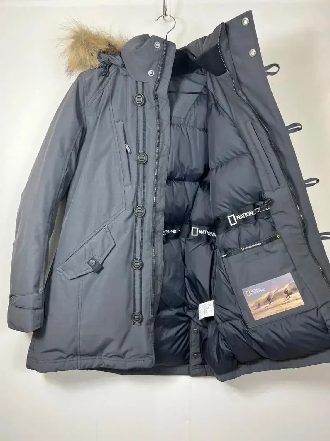 (85) 내셔널지오그래픽 구스다운 야상점퍼 상품이미지7