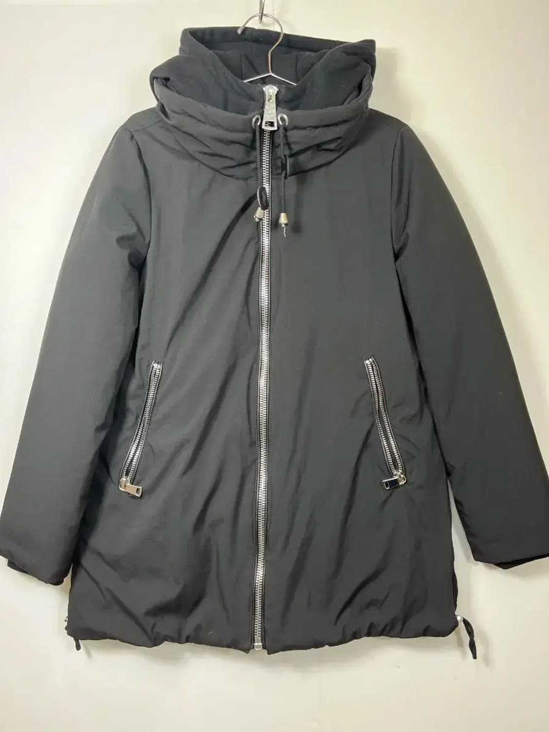 자라 블랙 오버핏 점퍼 자켓패딩 라지 상품이미지1