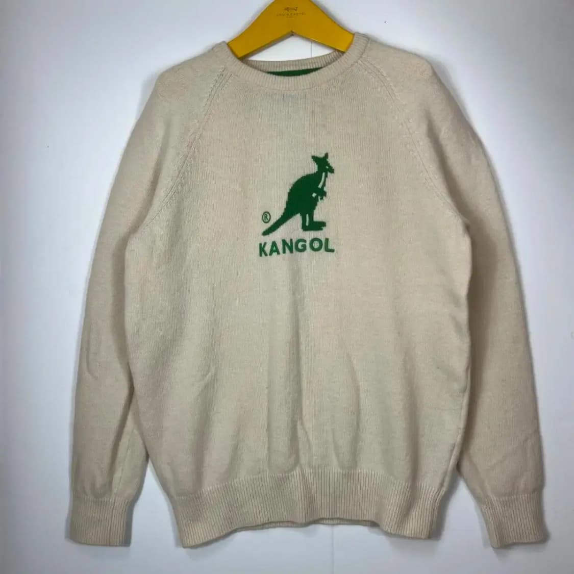 라지 캉골 남여공용 아이보리 로고니드 상품이미지1