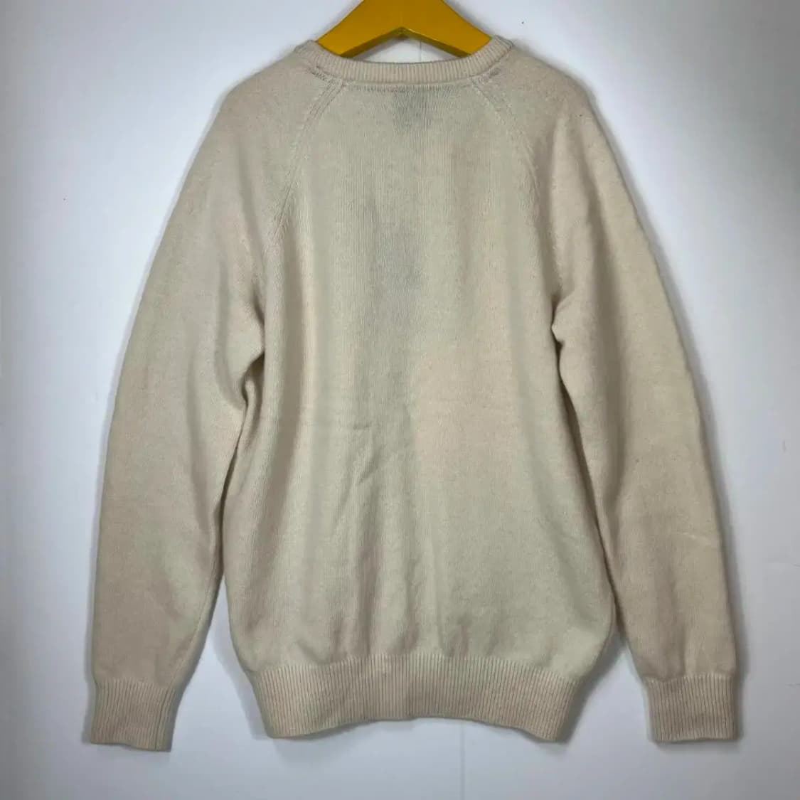 라지 캉골 남여공용 아이보리 로고니드 상품이미지5