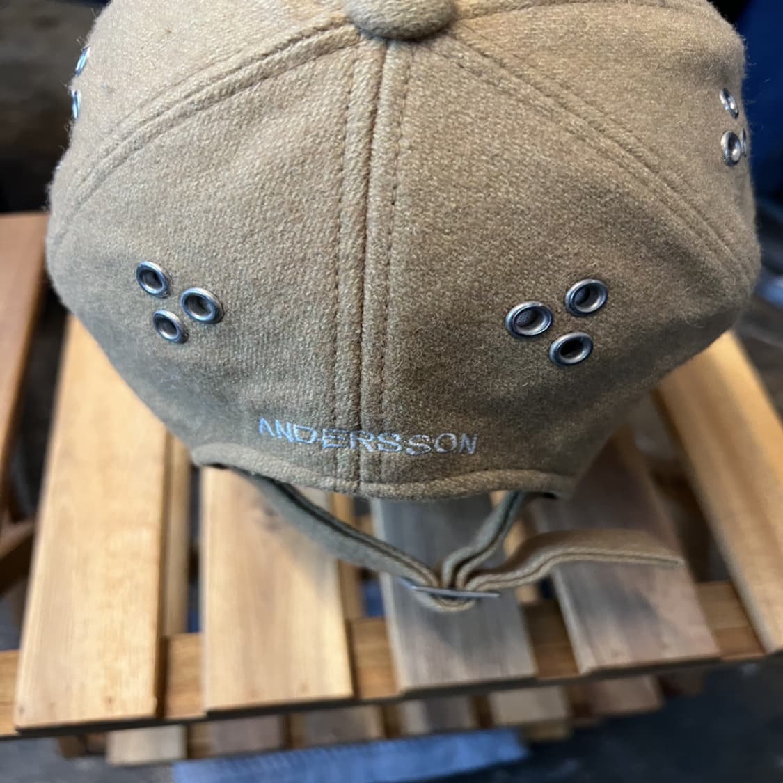 앤더슨벨 손더스 울 볼캡 모자 겨울모자 상품이미지3