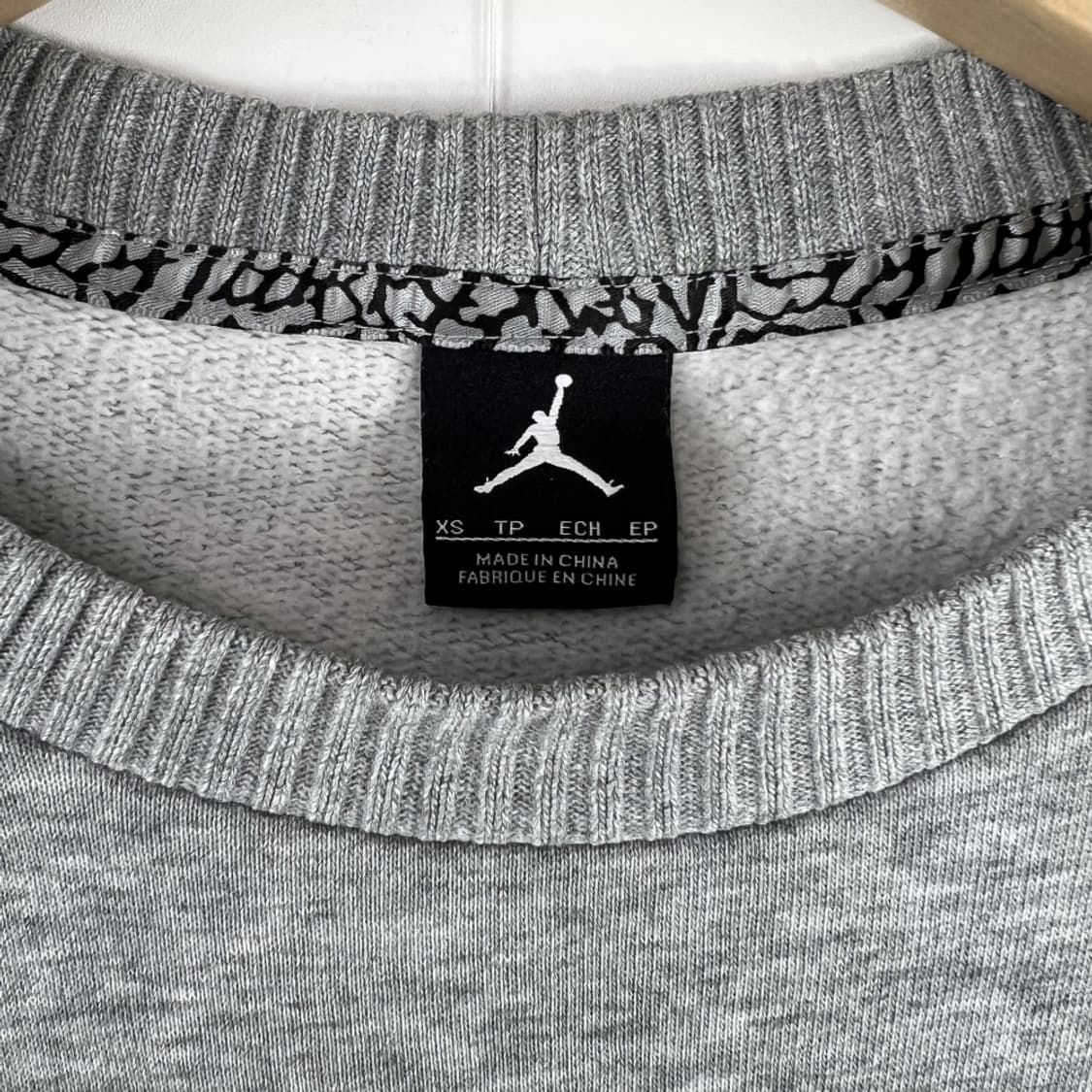 90 나이키 점프맨 조던 회색맨투맨 티셔츠 상품이미지7