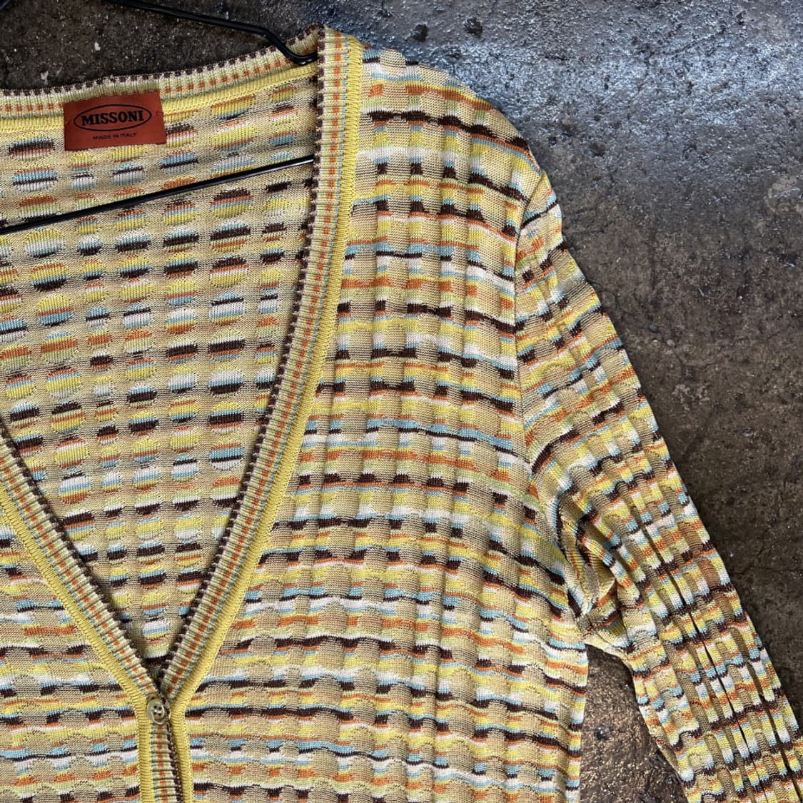 [free] 미쏘니 스트라이프 여자 올드스쿨 가디건 상품이미지4