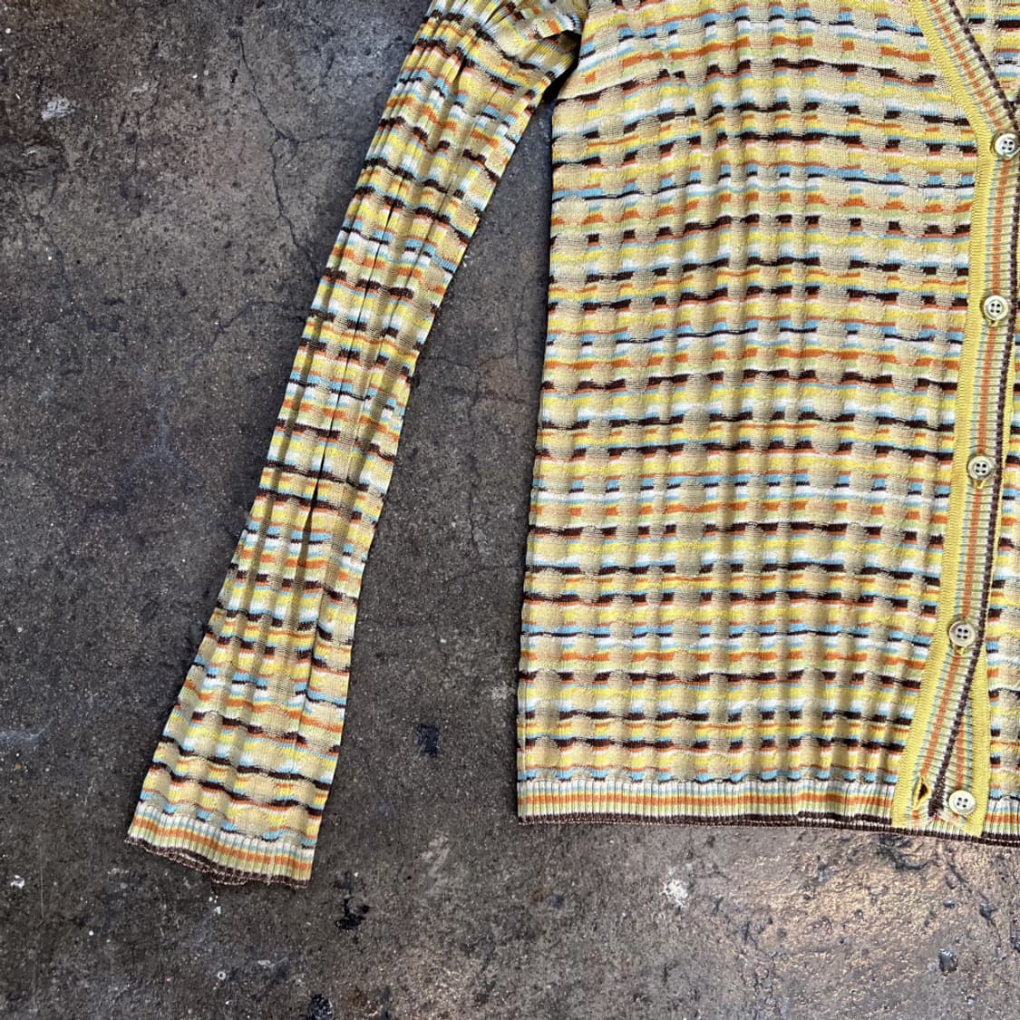 [free] 미쏘니 스트라이프 여자 올드스쿨 가디건 상품이미지5